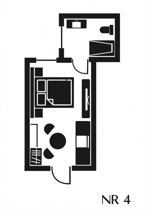 Grundrisse – DK Apartments Śródmieście · Nr. 4