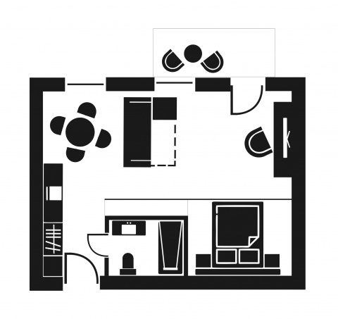 Grundrisse – DK Apartment Romantyczna Secesja
