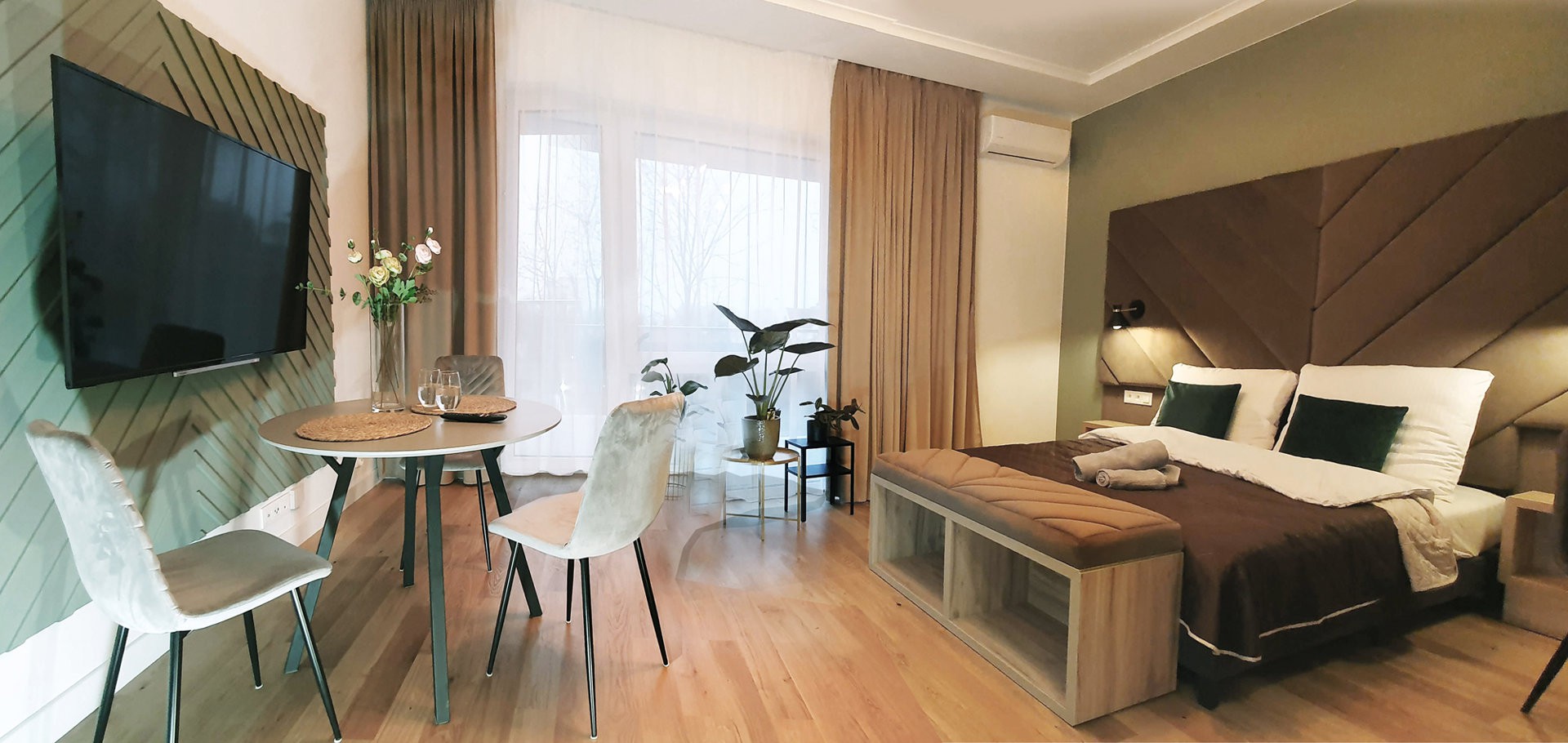 Appartements DK Ukiel Park n° 2 ZIELONY