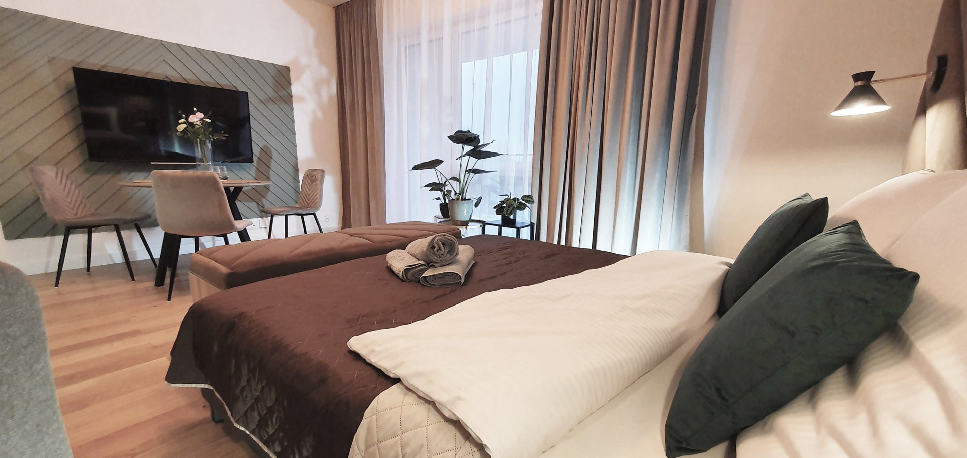 Appartements DK Ukiel Park n° 2 ZIELONY
